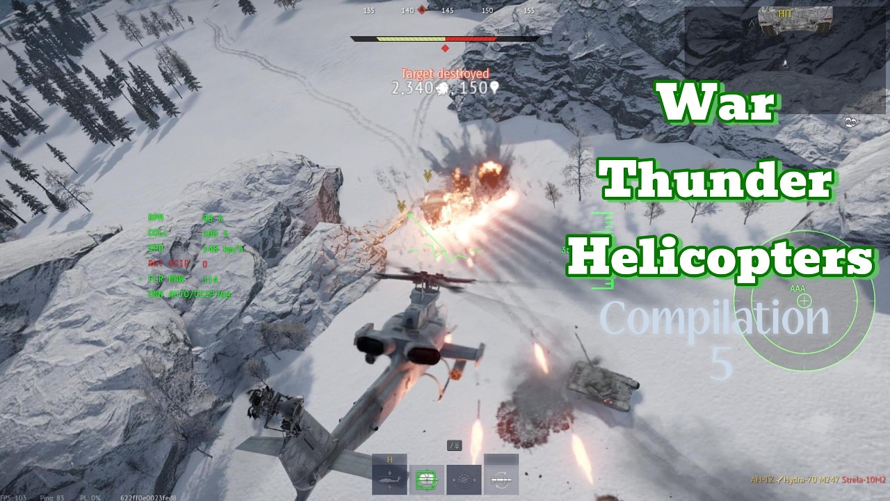 War Thunder Helicopters comp. 5