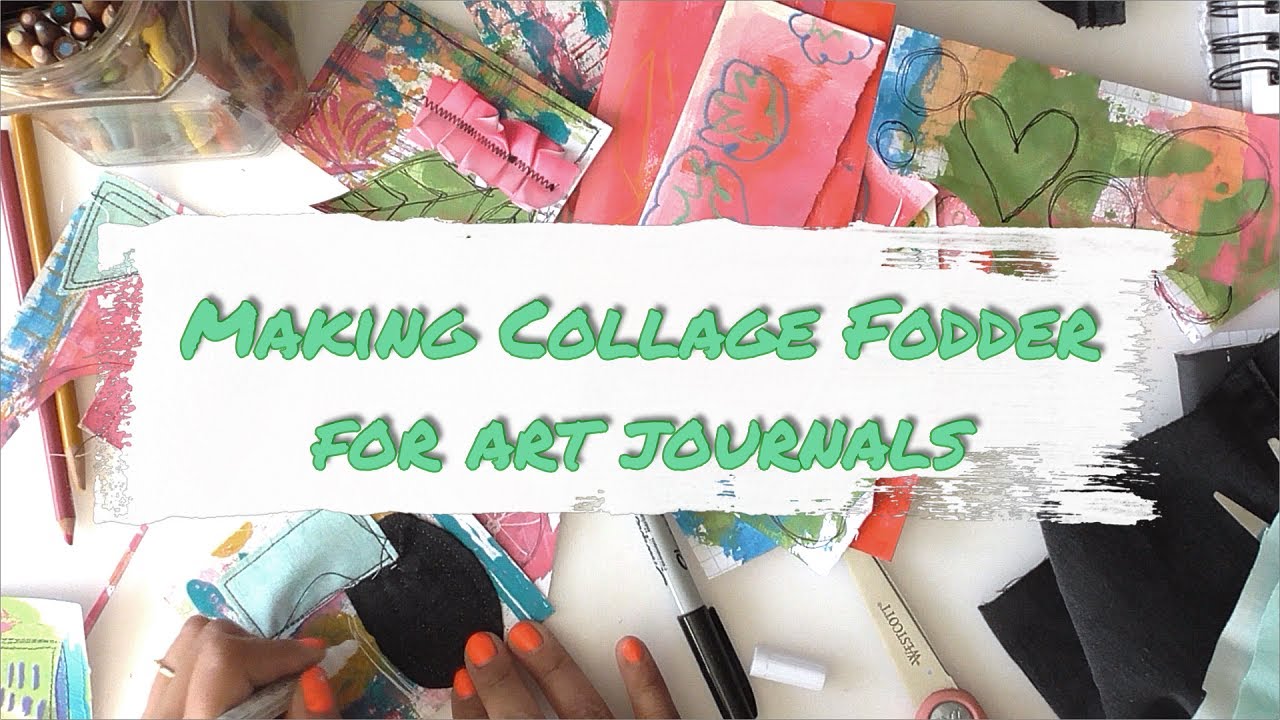 CityGal Creative: Making Collage Fodder for art journals