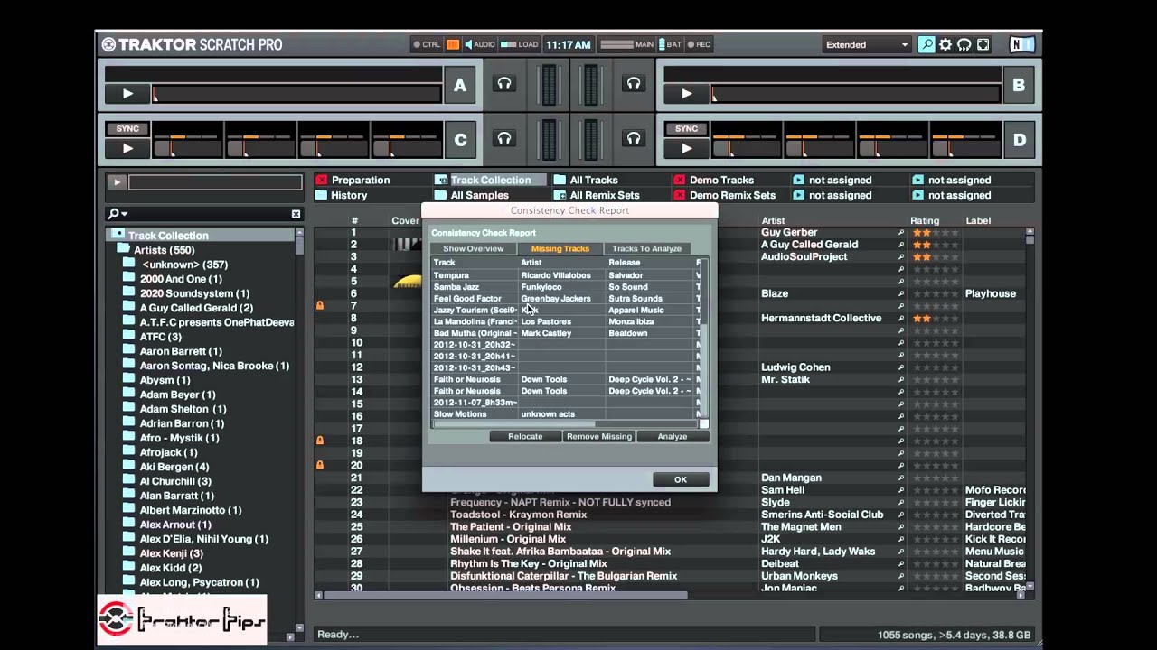 Relocating Music Files - Traktor and iTunes