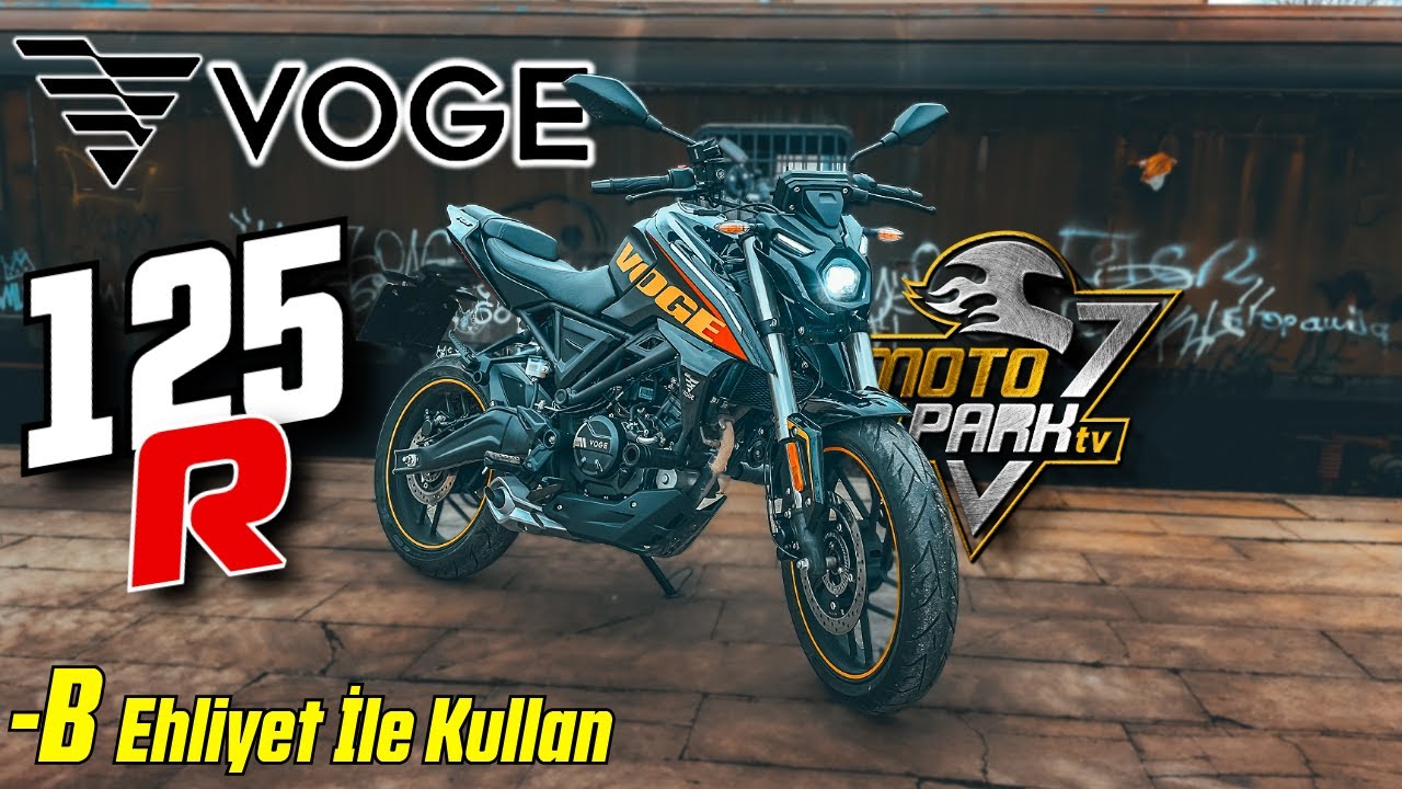 DEPOSUNDA FARLARI OLAN MOTOR !!  / B Ehliyete Uygun VOGE 125 R