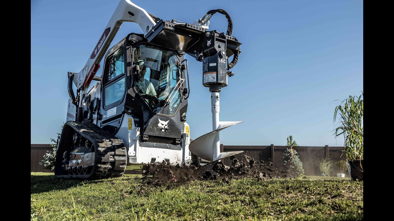 How to Use an Auger on a Skid Steer - How-To Rental Attachments Series