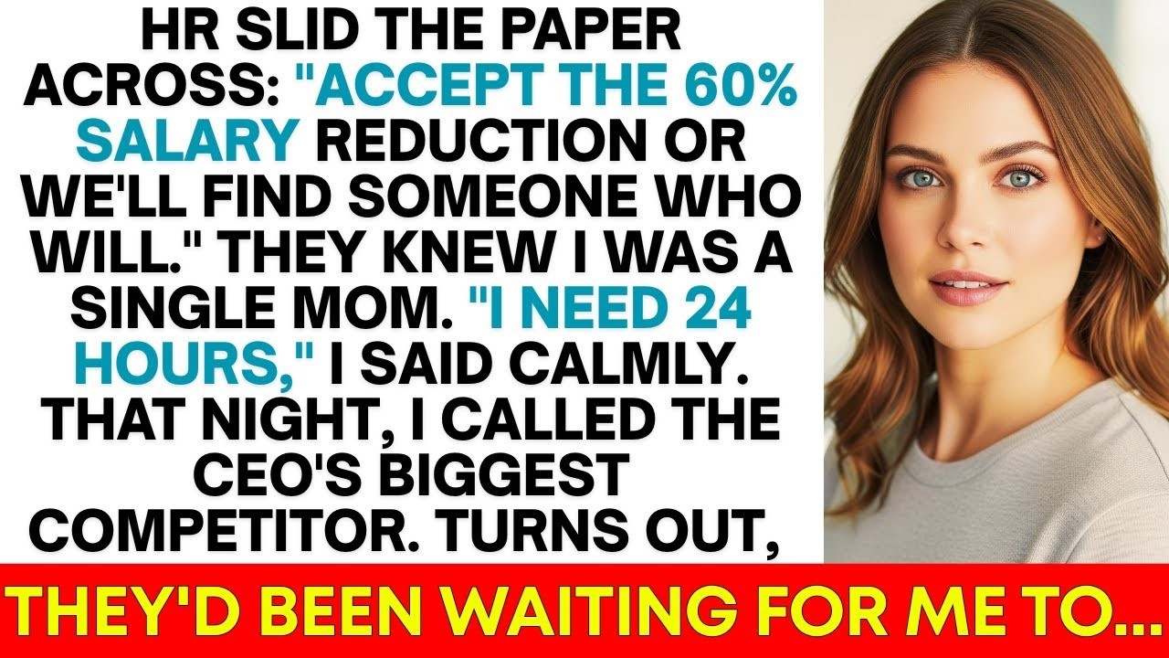 HR Told Me To Accept The 60% Pay Cut Or Leave—Then I Made One Phone Call That Changed