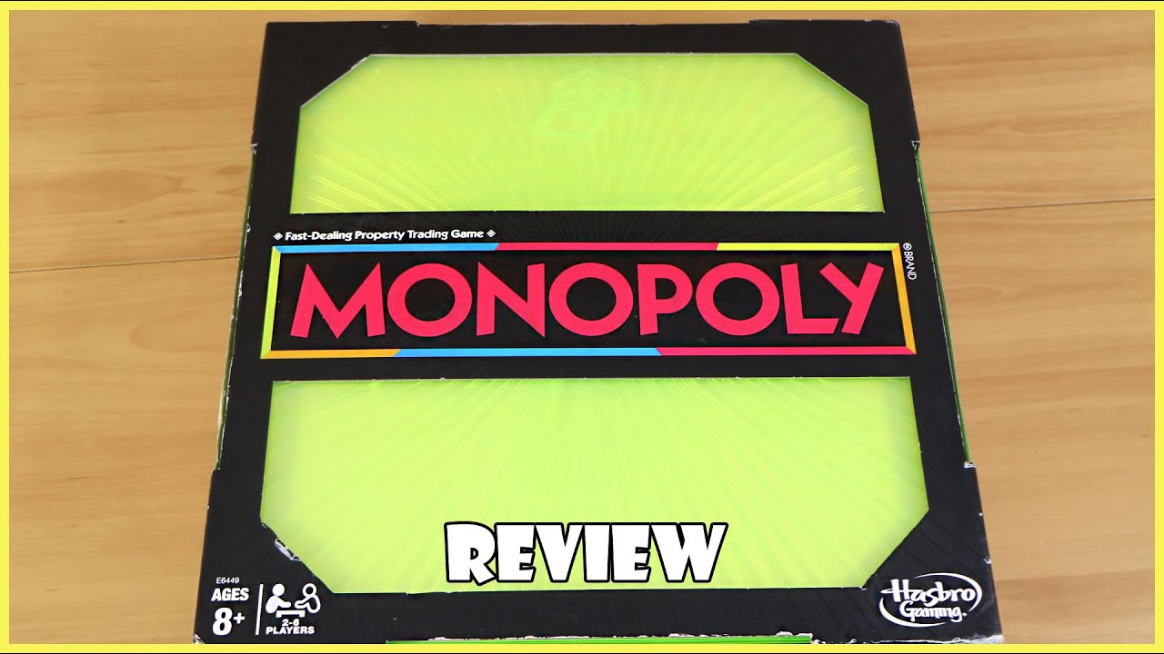 Neon Pop Monopoly Board Game Review! | Board Game Night