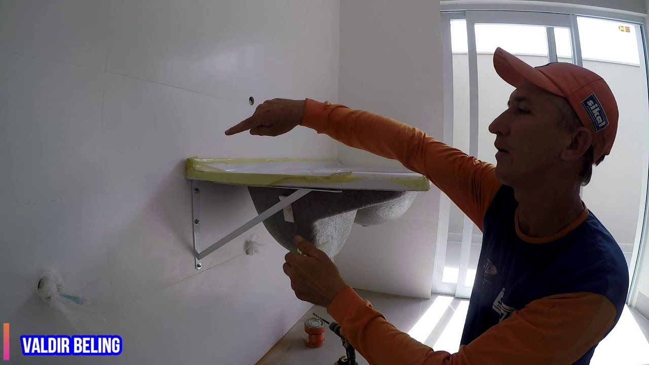 Como assentar tanque de lavar roupa gastando pouco e rápido