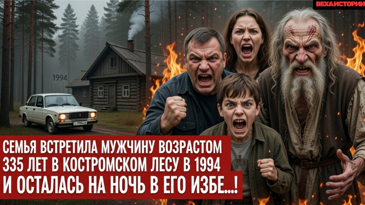 Заблудились во времени: 335 лет в избушке Костромы 1994