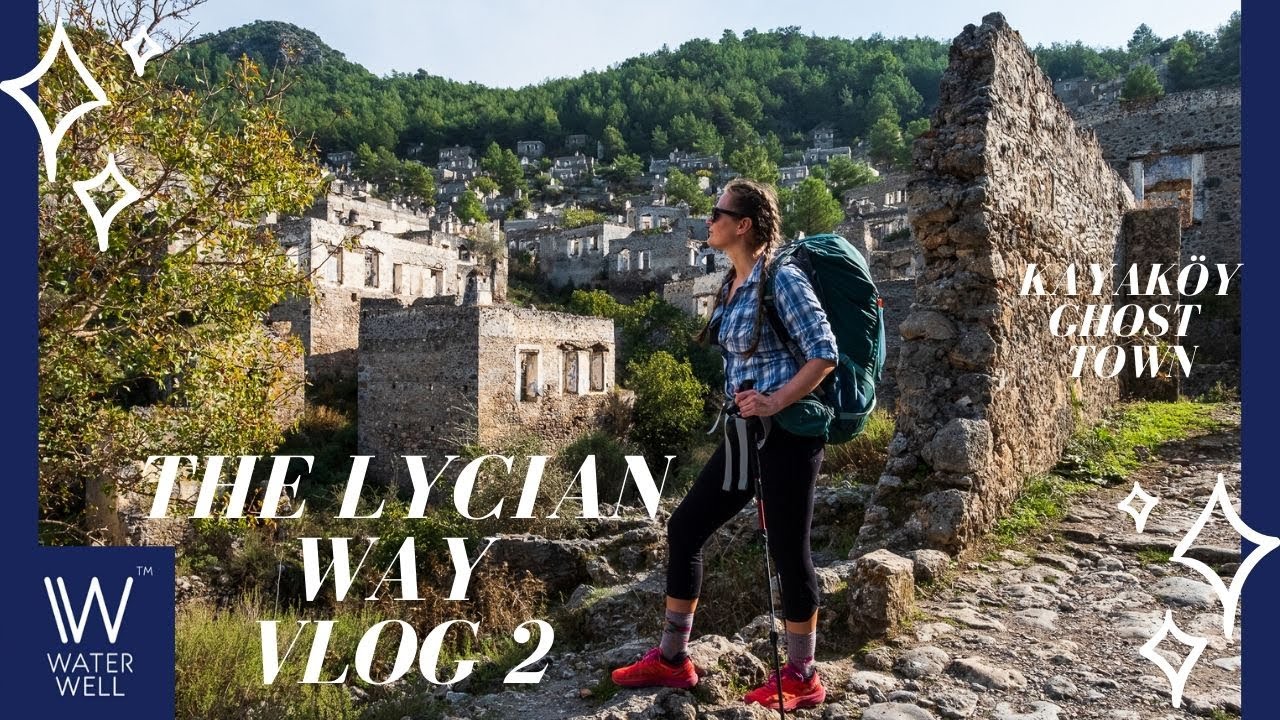 #2 - Final food resupply & leaving Fethiye & walking through Kayaköy ghost town!!!