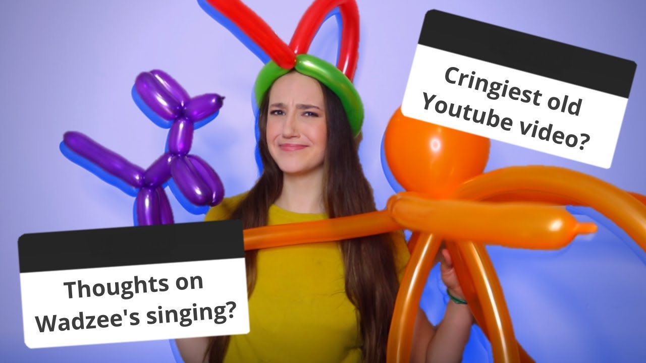 Q&A WITH A TWIST: Making Balloon Animals For My Subscribers