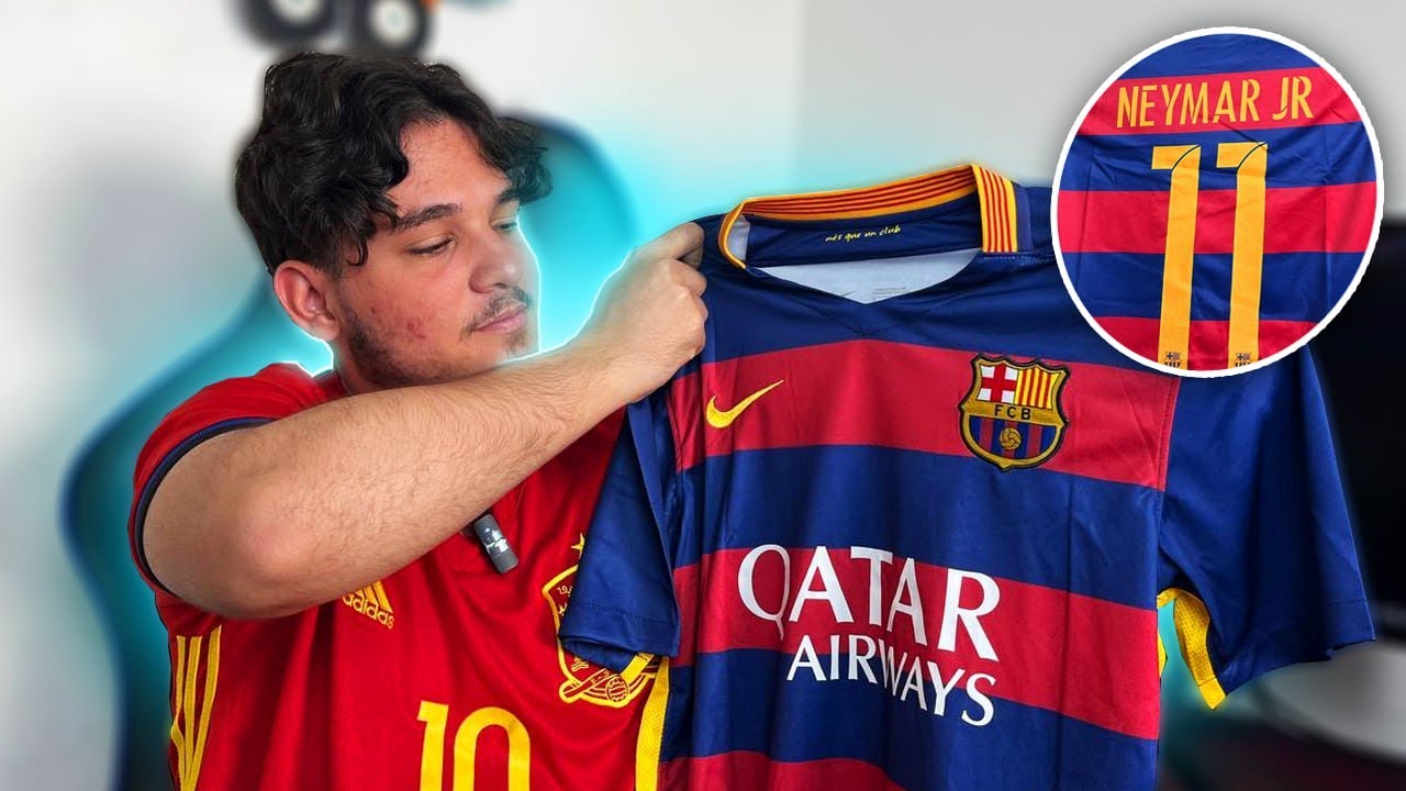 COMPREI A CAMISA LEND&Aacute;RIA DO NEYMAR NA SHOPEE!!