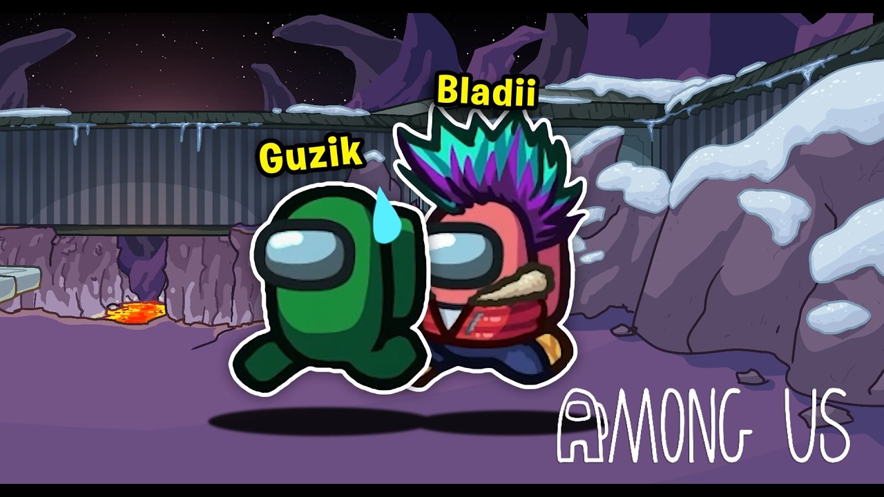 *DYMOWY* AMONG US, ale CAŁY CZAS CHODZĘ za GUZIKIEM XD