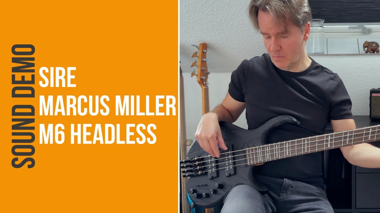 Sire Marcus Miller M6 Headless 4 - Sound Demo (no talking)
