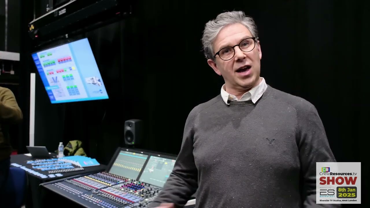 Lawo MC2 56 Audio Console and the Crystal (Jan25)