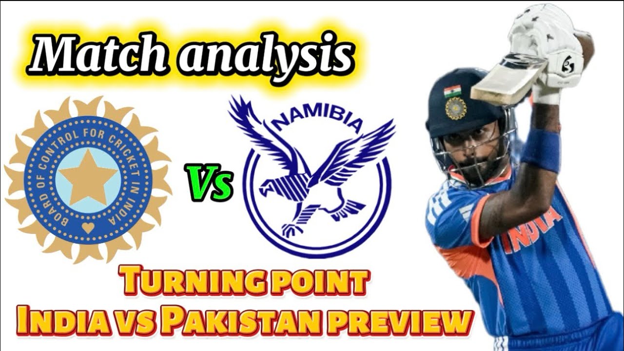 India vs Namibia T20 World Cup analysis | India vs Pakistan preview #teamindia #t20worldcup2026 