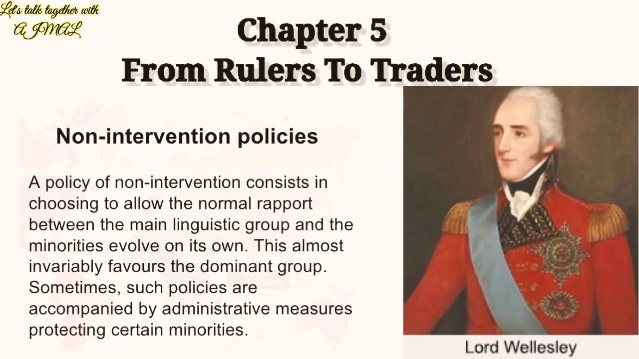 From  Traders To Rulers | Policy Of Annexation | Class 8 ICSE