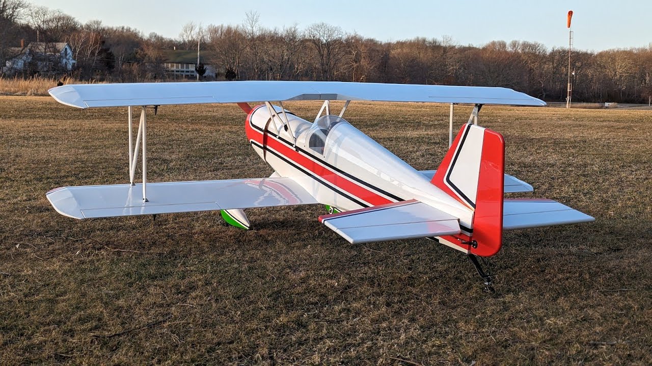 Great Planes Giant Aeromaster ARF Electric Conversion