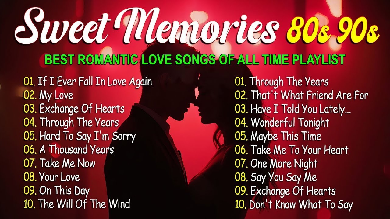 Best Old Love Songs Romantic 80s 90s - Kenny Rogers, Chicago, David Pomeranz ,Jim Brickman #29