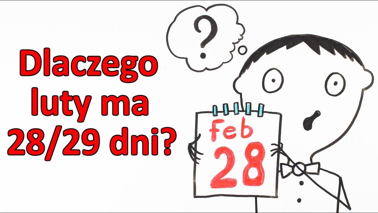 Dlaczego luty ma 28 albo 29 dni?