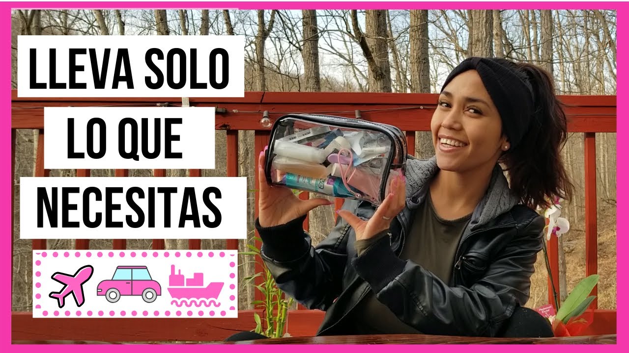 COMO HACER UN KIT DE ASEO PERSONAL PARA VIAJES // KIT DE EMERGENCIA // VIAJA TRANQUILO