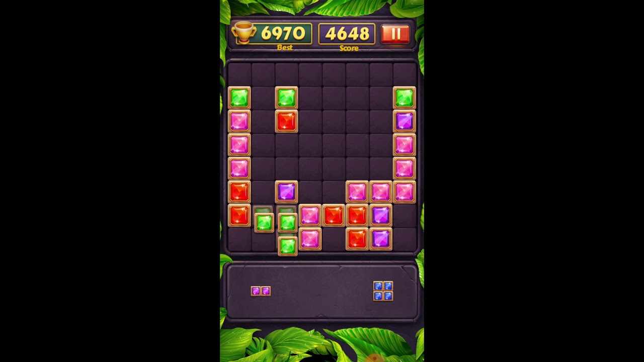 Block Puzzle Jewel New Best Score 8000+++ #4