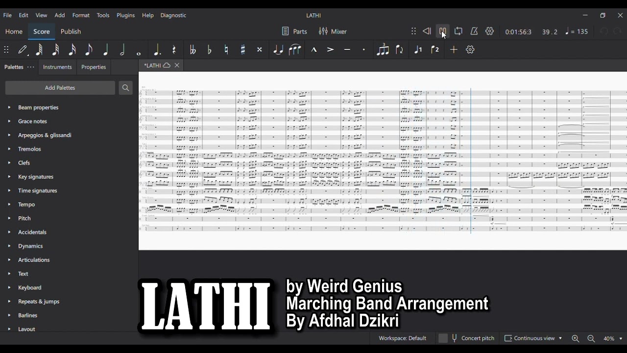 Lathi by Weird Genius | Marching Band Arrangement