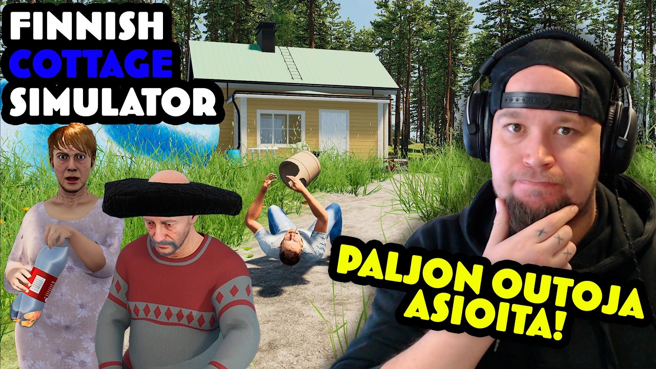 MARJAISAA PONTIKKAA MARJATALLE! | Finnish Cottage Simulator #51