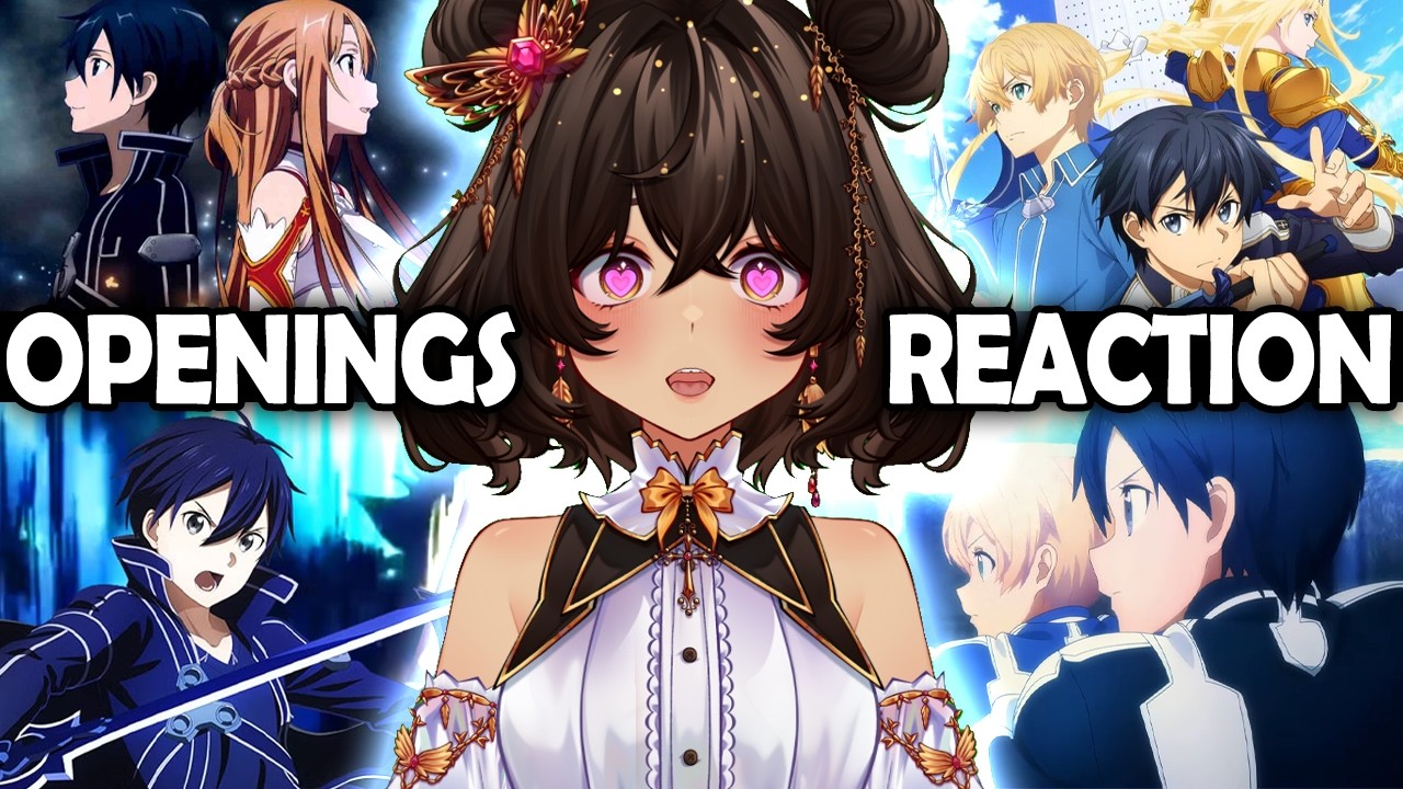 FIRST TIME REACTING to ALL Sword Art Online Openings (1-16)