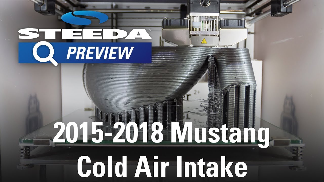 Steeda 2015-2021 S550 Mustang Cold Air Intake Prototype