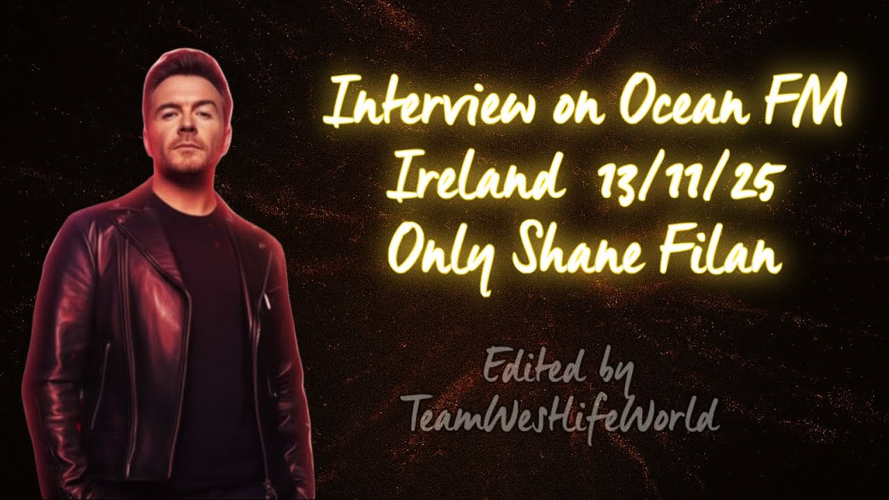 Ocean FM Ireland Interview Flipside, Four Lights and coming home - Why Shane Filan relishes Sligo