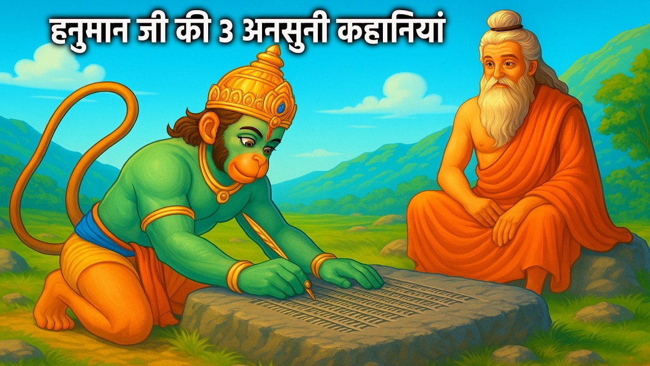 हनुमान ने वाल्मीकि से पहले रामायण क्यों लिखी और समुद्र में फेंकी? | हनुमानजी की 3 अनसुनी कहानियां
