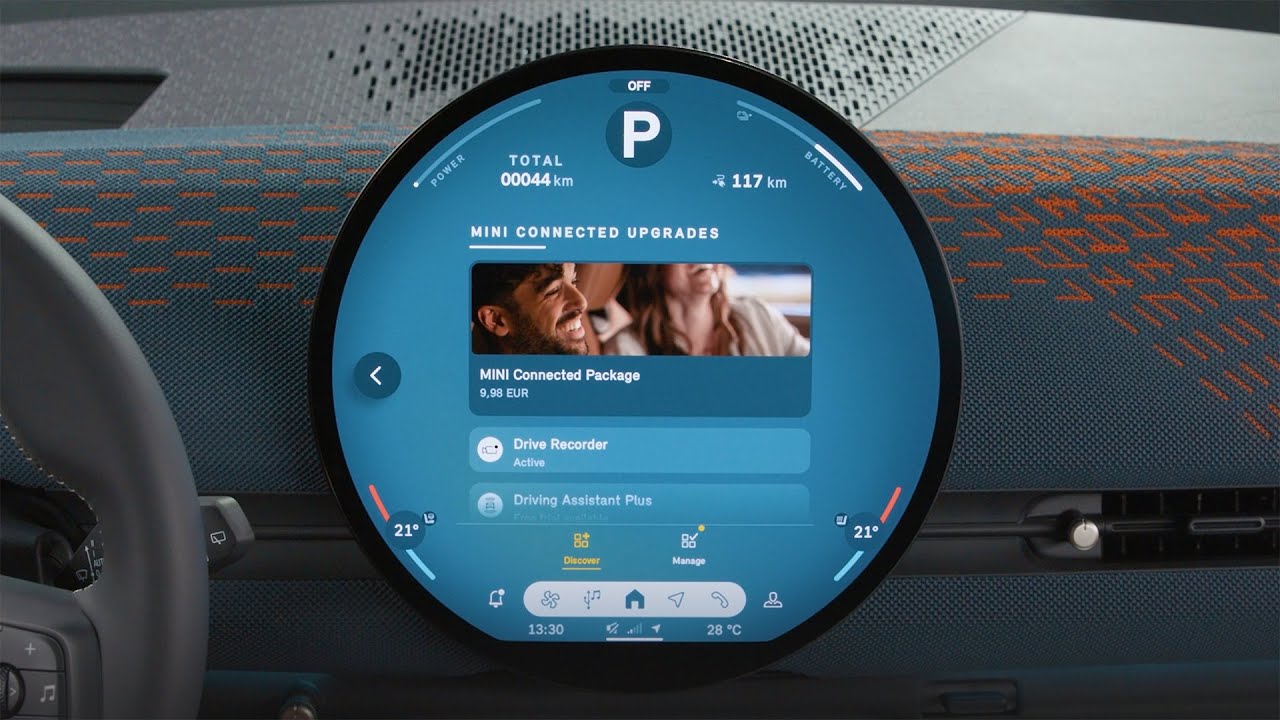 Руководство: заказ пакета MINI Connected.
