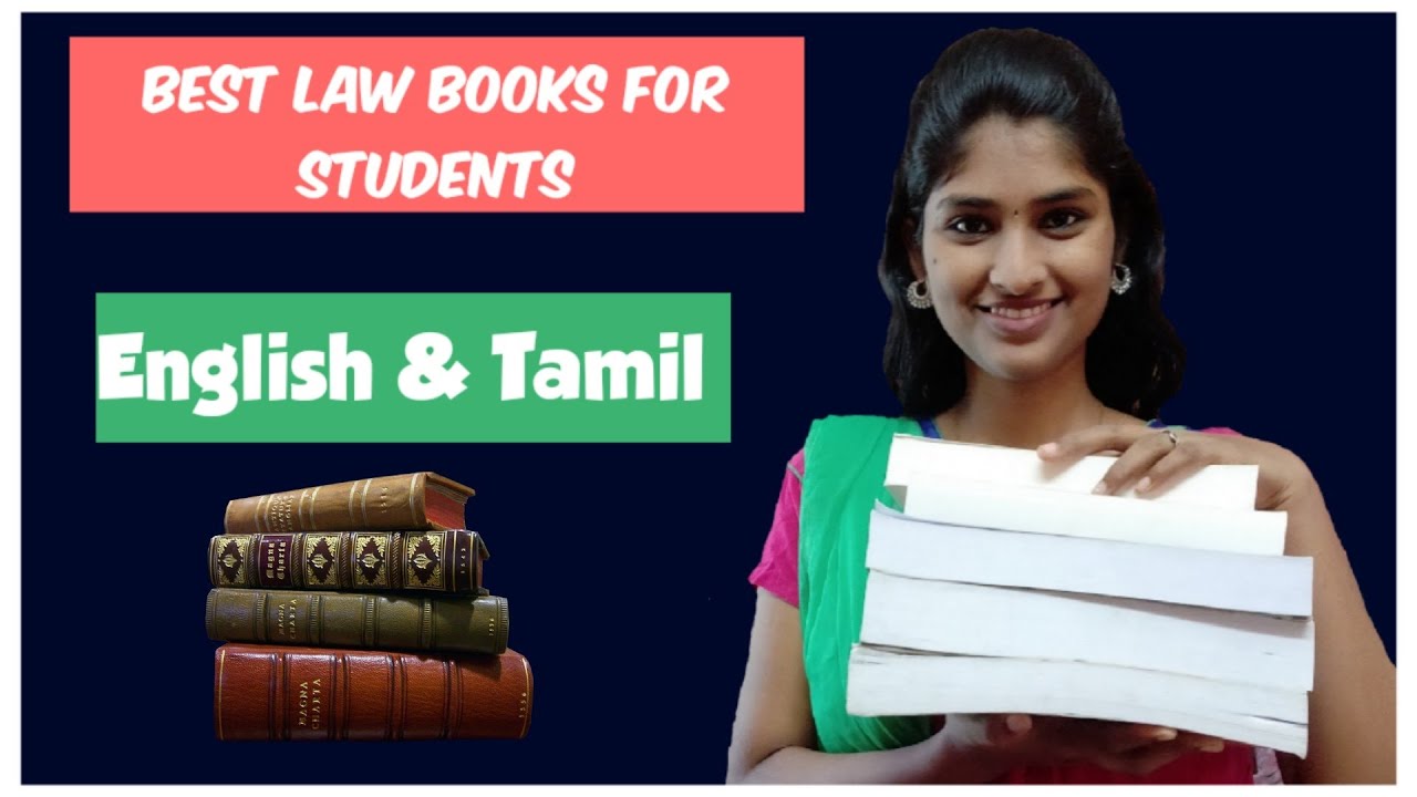 Law books for begginners | Best law books to read | Tamil & English | Legal Knowledge