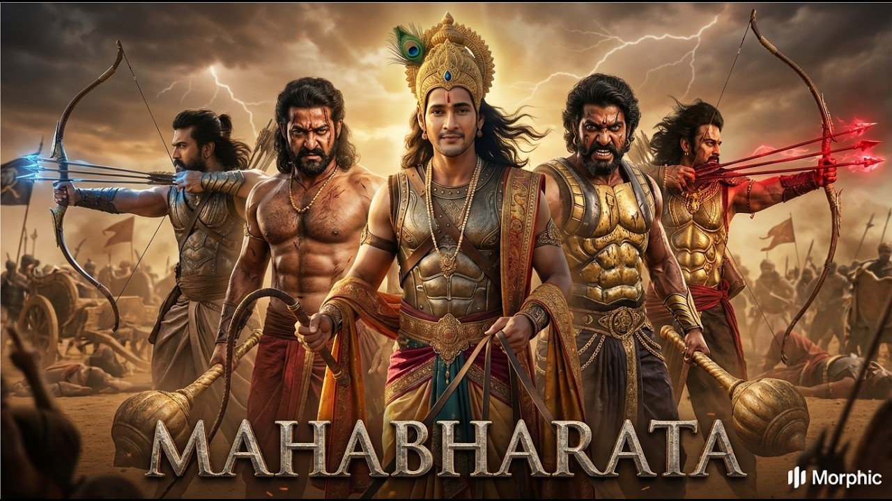 MAHABHARATAM | Official Trailer | The War of Dharma vs Adharma | Prabhas | Ram Charan | Mahesh Babu