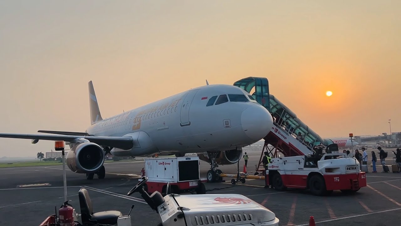 Super Air Jet IU-800 Jakarta (CGK) - Bandar Lampung (TKG) | Terminal 2E Domestik Soekarno-Hatta