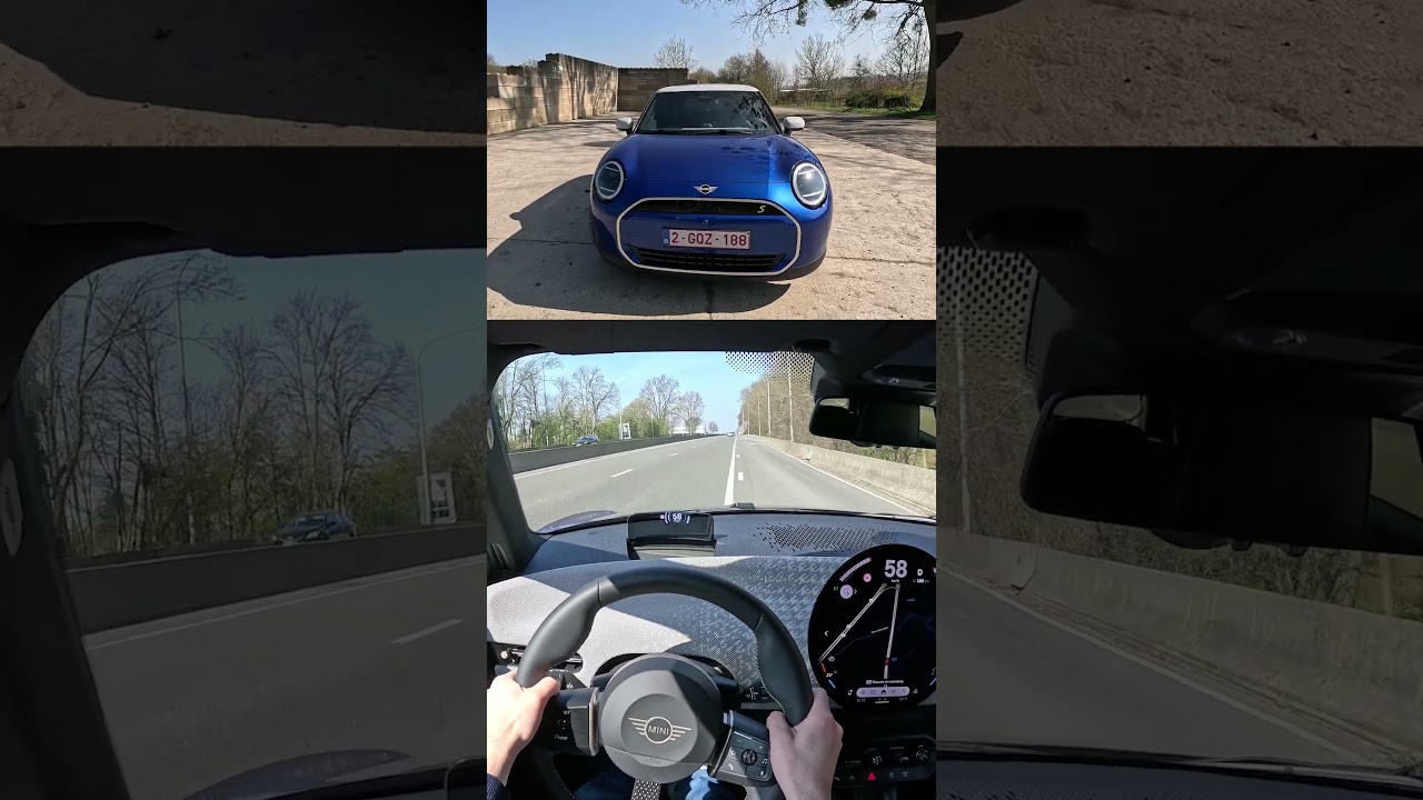 MINI COOPER SE ELECTRIC 218 HP ACCELERATION 0 TO 100 KM/H IN 6.7 SEC