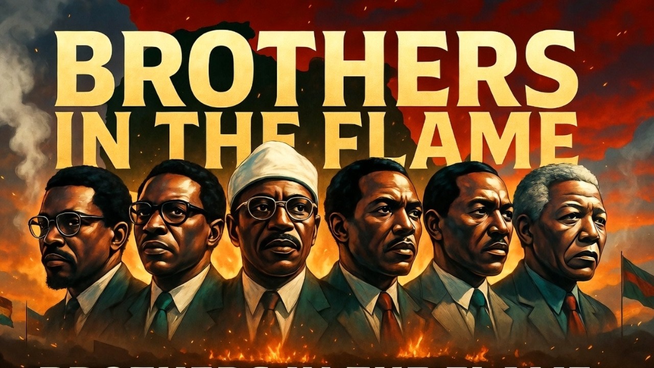 BROTHERS IN THE FLAME – African Liberation Anthem |  African Heroes | Aura Flo Music