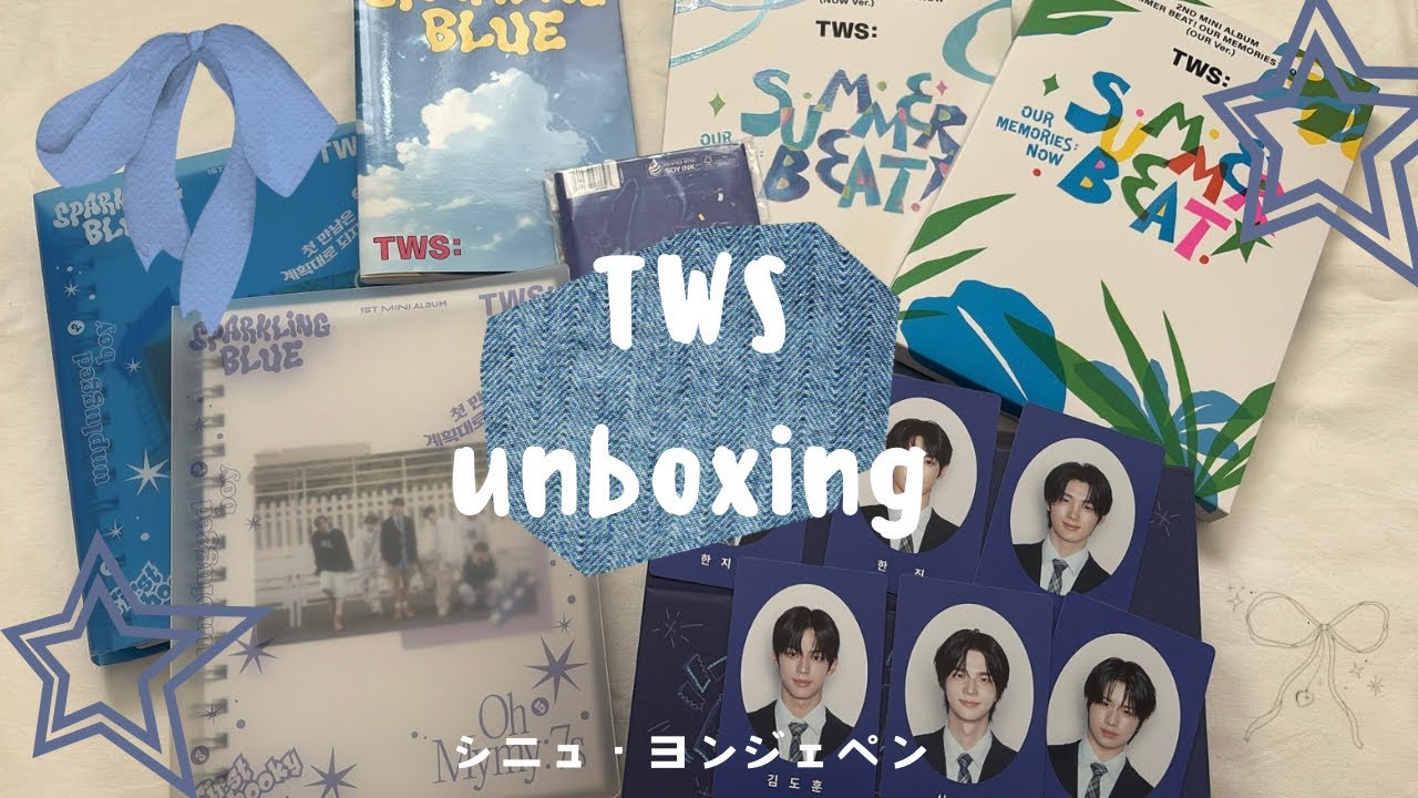 【tws開封】初めてのTWSアルバム開封‼️❤️‍🔥/ 42(SAI)になりました（＾Ｏ＾☆♪