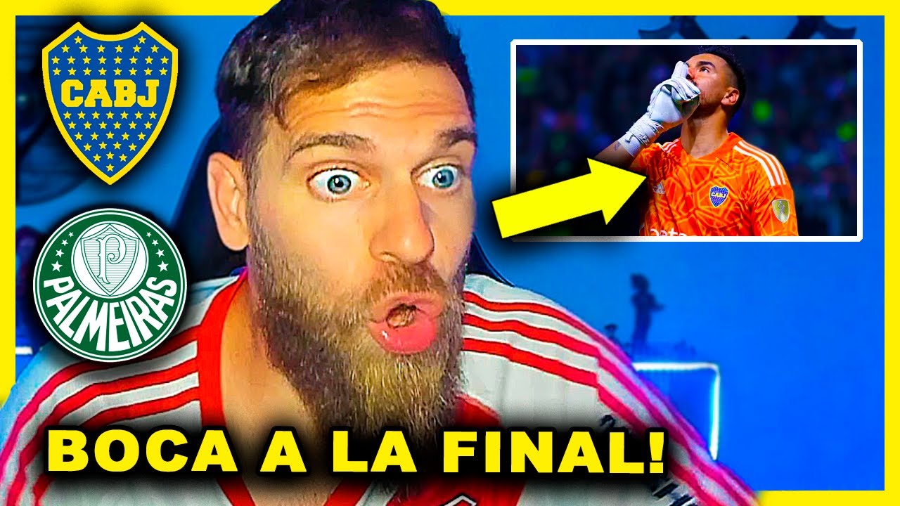 🔥 PALMEIRAS 1 vs BOCA 1 (2-4) 🔥 REACCIÓN HINCHA de RIVER | MARK MIRANDA | Copa Libertadores 2023