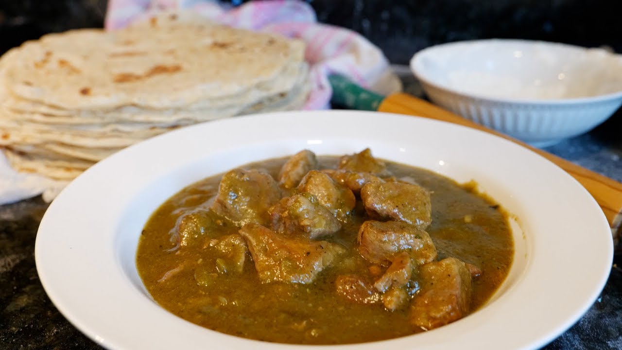 How to make The BEST Mexican Chile Verde Pork Stew | Views on the road