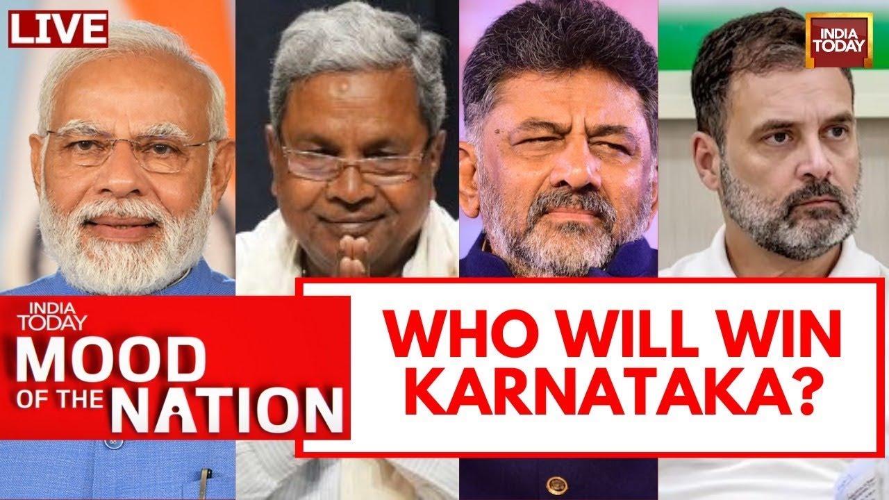 Who Will Win Karnataka 2024 Elections? | Mood Of The Nation LIVE | Karnataka News LIVE | India Today