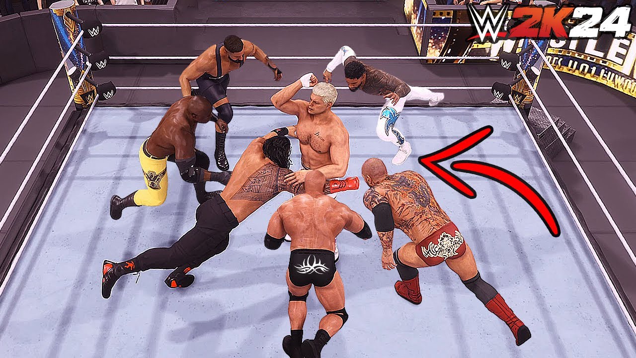 Самые НЕВЕРОЯТНЫЕ комбинации финишеров в WWE 2K24!!!