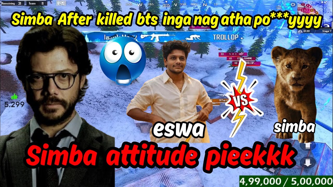 Simba after killed bts simba attitude peeekkk 📈 #madanop #botsquadwar #bts #botsquad #btswar 
