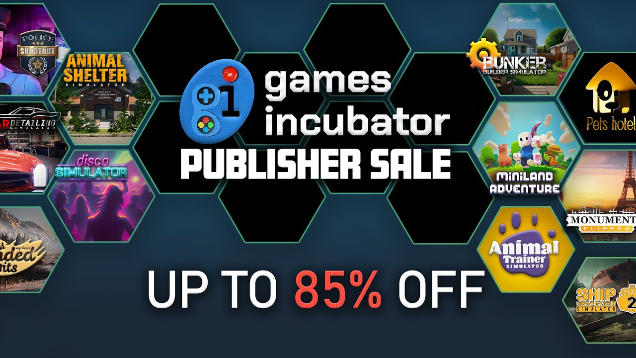 Games Incubator Publisher Sale | STEAM 2023