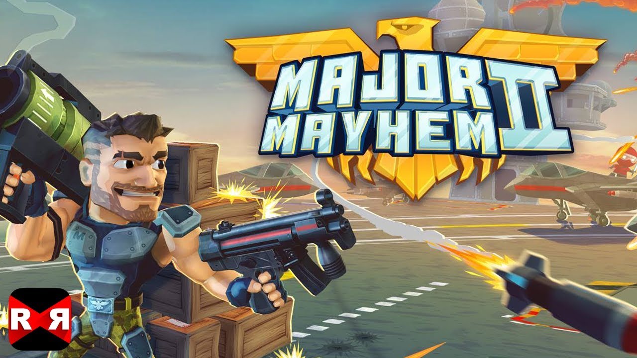 Major Mayhem 2 - Level 1-5 - iOS / Android Walkthrough Gameplay