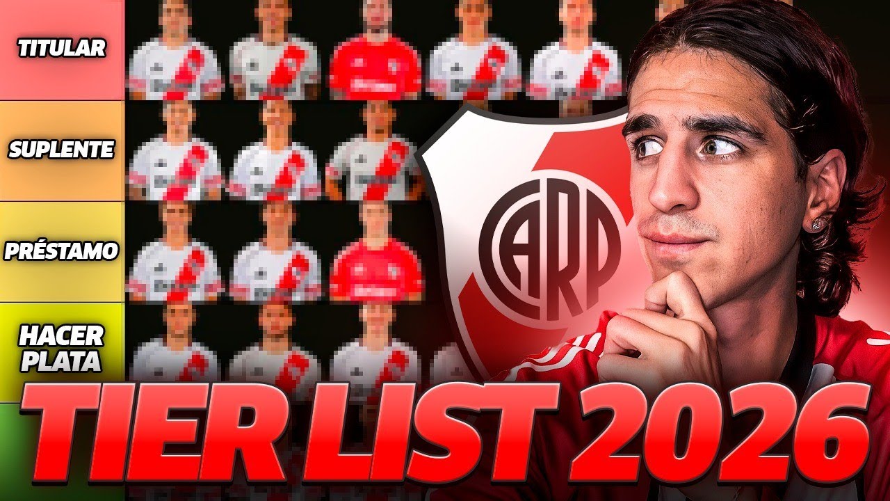 🔥 TIER LIST RIVER PLATE 2026 | QUIEN SE VA? QUIEN SE QUEDA? 🔥