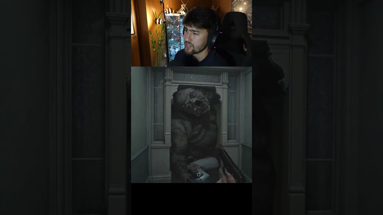 Sneak peak to next episode#horrorgame #jumpscares #shorts #residentevilrequiem