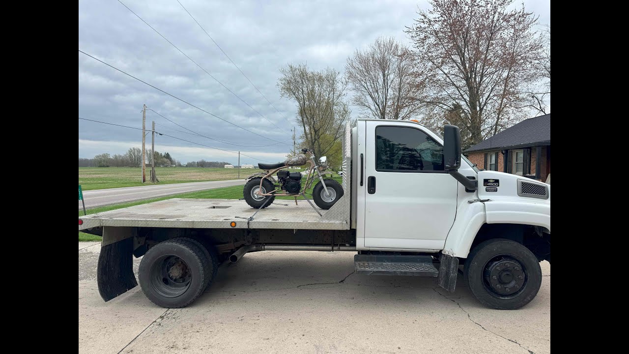 Brandon's Wild Hog! Coleman Mini Bike