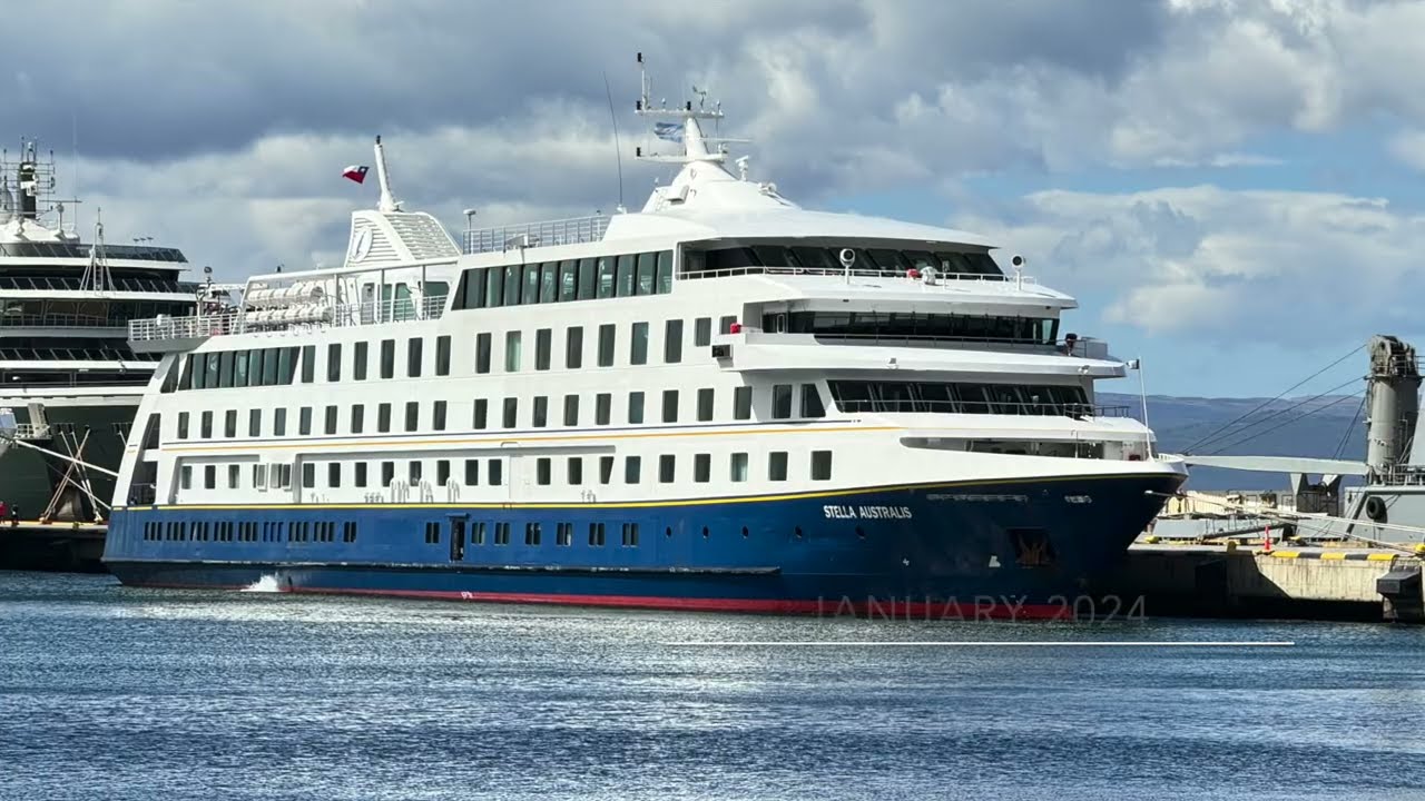 Patagonia Cruise on STELLA AUSTRALIS Ushuaia (ARG) to Punta Arenas (CHI) in the fjords of Chile