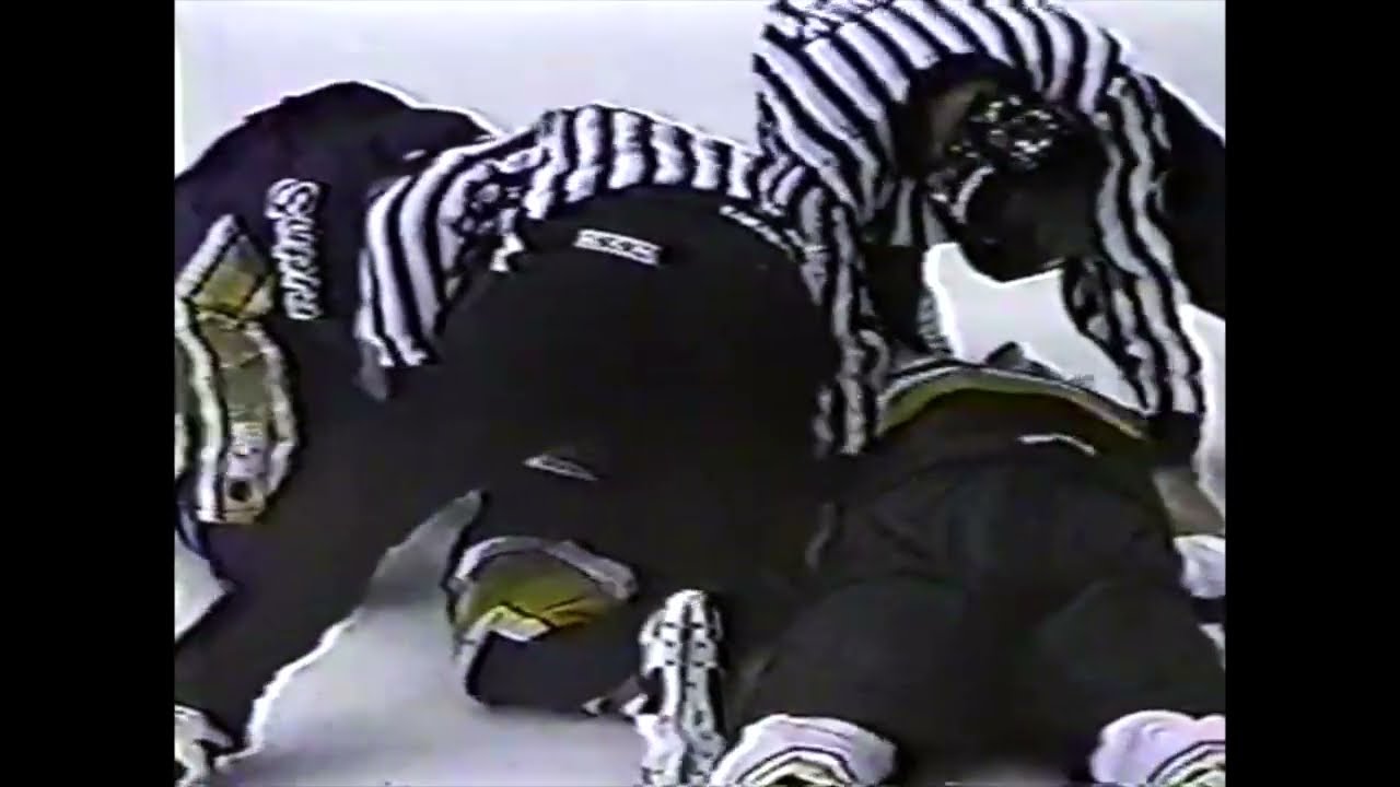 Rick Tocchet Vs. Garth Butcher Oct. 23rd, 1993