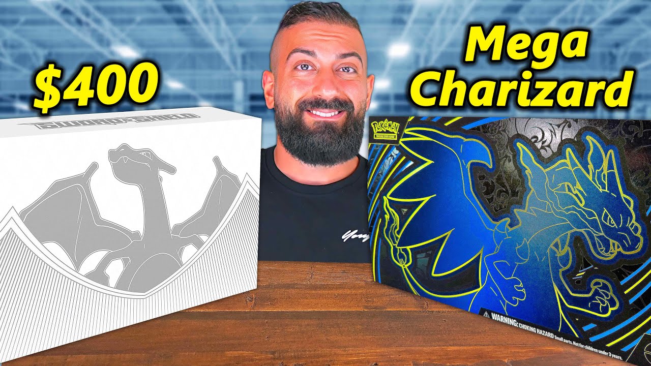 Charizard vs Mega Charizard Premium Box!
