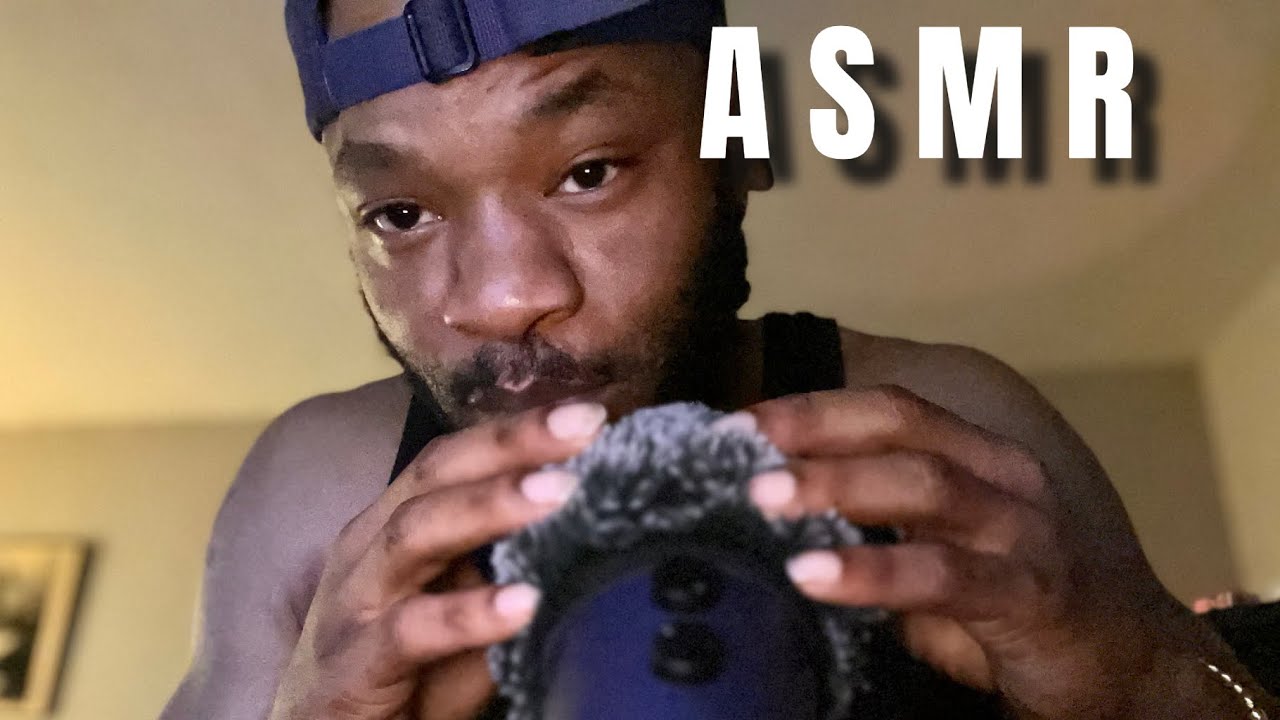 ASMR Pure Mouth Sounds + Fluffy Mic Scratching