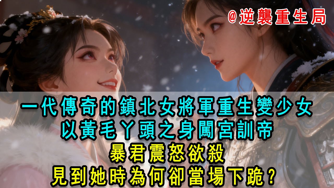 一代傳奇的鎮北女將軍重生變少女，以黃毛丫頭之身闖宮訓帝，暴君震怒欲殺，見到她時為何卻當場下跪？#重生 #重生逆襲 #重生復仇 #睡前故事 #爽文